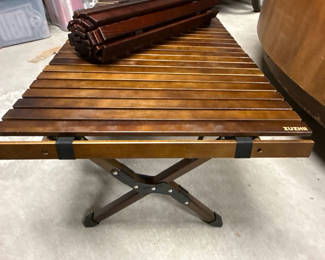 Lot 75: Collapsible wooden benches