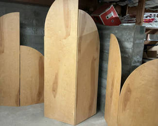 Lot 73: Wood Set Design Pieces
