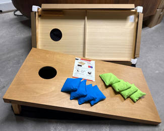 Lot 76: GoSports CORNHOLE Equipment 