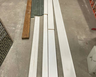 Lot 35: Assorted Wood Trim and More