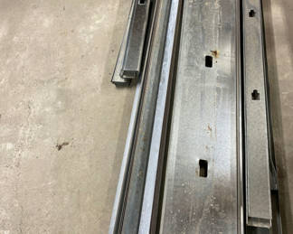 Lot 38: Metal Rails and Channels