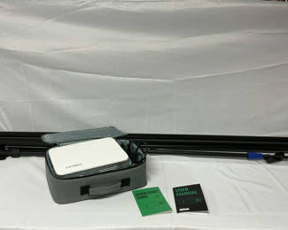 Lot 24: Cibest Projector And Screen On Stand