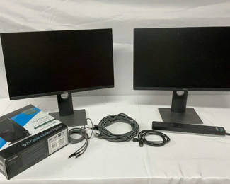 Lot 291: Dell Monitors, Tech