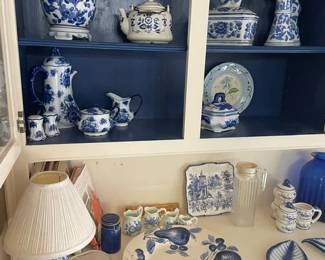 Lots of Blue & White Decor