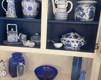 More Blue & White