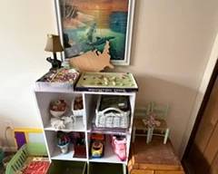 Art, puzzles, games, tins, collections