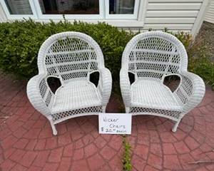 wicker chairs