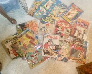 vintage and antique comic books