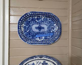 Nice but and white platters