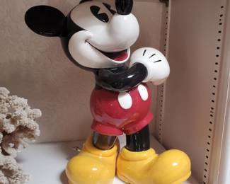 Mickey Mouse ceramic statue
