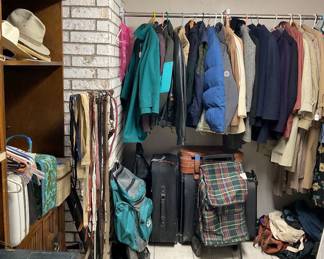 Jackets- London Fog, Neiman Marcus, & other names