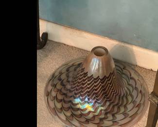 art glass lamp