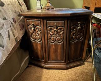 Spanish revival night stand