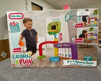 Little Tikes Learn and Play 3-in-1 Sports Zone