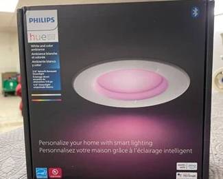5 in. / 6 in. LED Smart Color Changing Recessed High Lumen Downlight with Bluetooth