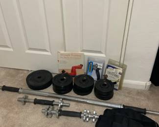 Strength Training Weights, Bars  Tools