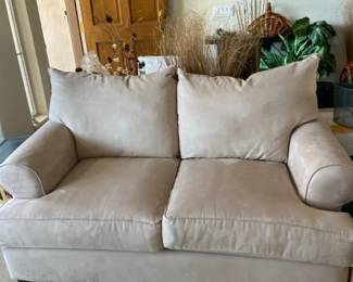 Suede Feel Loveseat