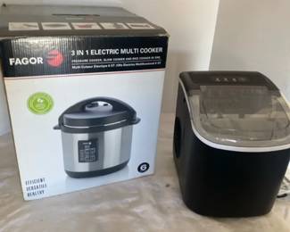 Fagor Electric Multi Cooker And Aglucky Ice Machine