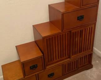 Stair Style Cabinet