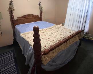 Four Poster Bed late 19th to early 20th Century piece