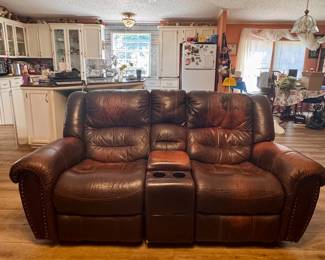 Double Recliner Love and sit on a lot 😀 no tears just worn