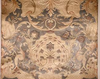 Embossed Leather Panel approx. 28W x 36L