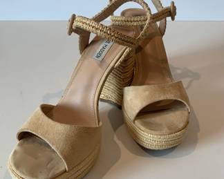 Steve Madden Open Toe Heels Sz 8