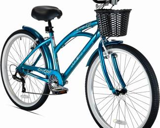 Kent Bay Breeze 7-Speed Women's Cruiser Bicycle, 26-Inch