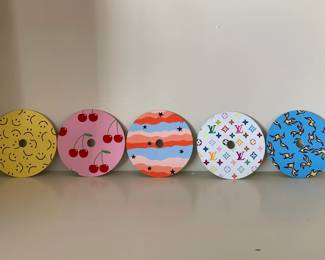 Acrylic on CDs