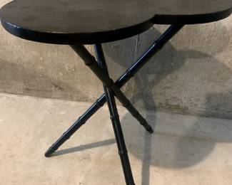 Vintage Painted Clover Side Table
