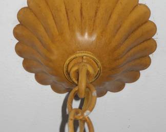 Tole Chandelier Canopy