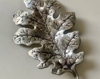 Small Silver Plate Dish