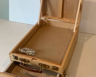 Paint Box w/ Drawers and Integrated Easel