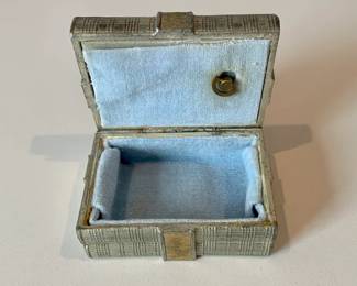 Vintage Small Lined Music Box