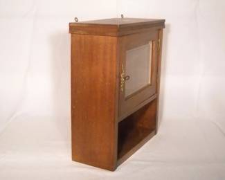 1930s Art Deco Wall Display or Apothecary Cabinet 