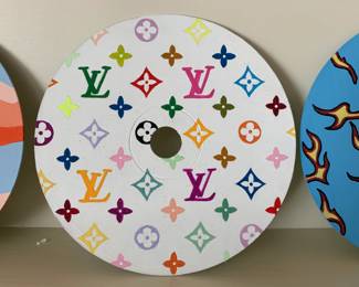 Acrylic on CDs