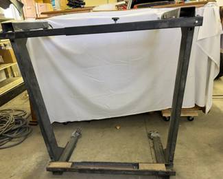 Four Wheel Metal Industrial Dolly