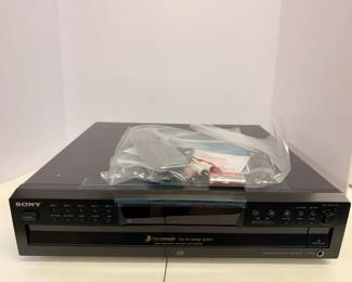 Sony CDPCE375 Compact Disc Player