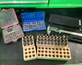 Steel Hand Stamp Sets, General Digital Caliper BluePoint Screwdriver Bits