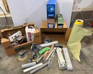 Auto Body Sanding Lot