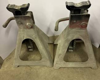 Two Large Jack Stands