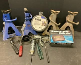 Jack Stands, Oil Filter Wrenches Other Tools