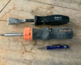 SnapOn Carbon Scraper Ratcheting Screwdriver