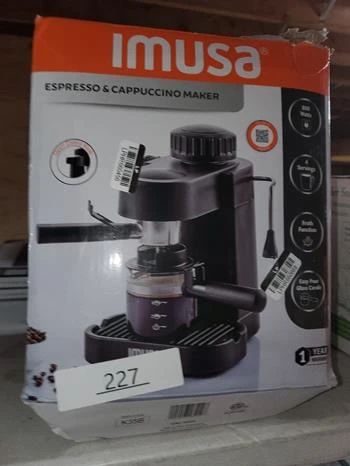 IMUSA Plastic Manual Espresso Machine