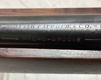 1958 MARLIN FIREARMS MODEL 336 R.C. 30-30 LEVER ACTION RIFLE, 19.5in BARREL, WALNUT STOCK, VERY GOOD CONDITION MINOR SURFACE NICKS