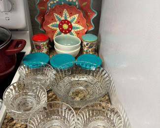 Certified international, Sango, pressed, Glass