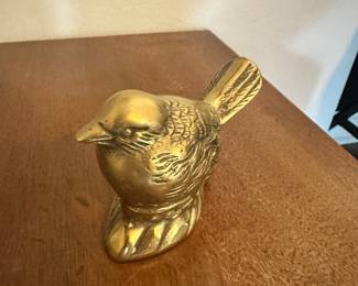 Brass bird 