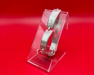 Sterling Silver Link Bracelet by Martha Vargas