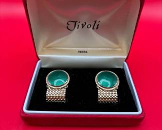 Vintage Gold Tone Cufflinks