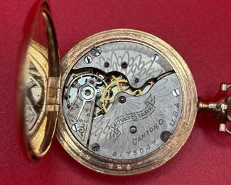 Antique Hampden Watch Co. Molly Stark Pocket Watch